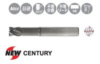 NEW CENTURY 超硬４枚刃防振エンドミル レギュラーネック付 (ニューセンチュリー)